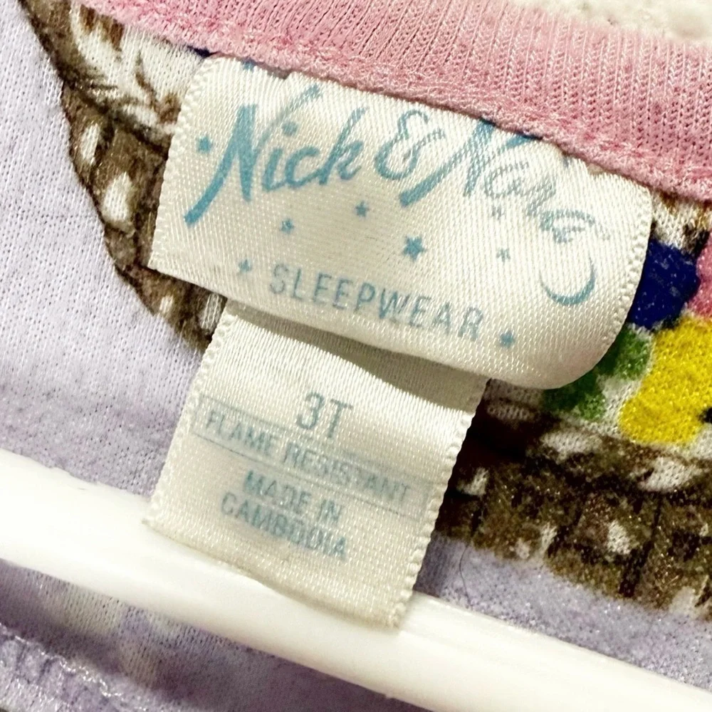 Nick and Nora Puppy Dog Sleep Ruffle Top